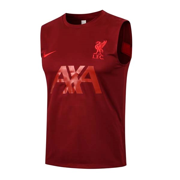 Trikot Liverpool Ärmellos 2022 Rote Günstige Fußballtrikots